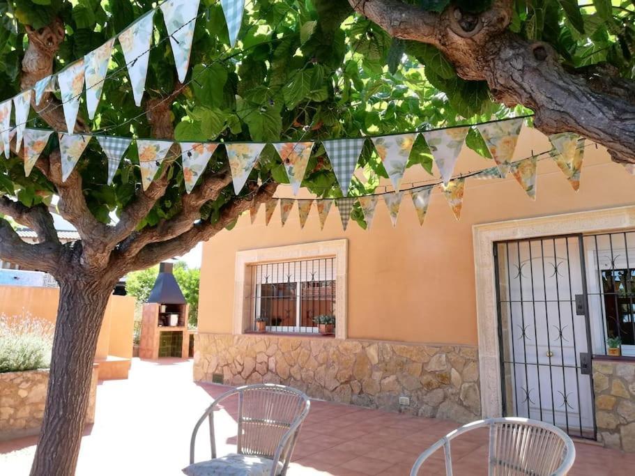 Villa Mas Del Vent- Barbacoa, Jardin, Piscina Privada Y Vistas A Mar à Cunit Extérieur photo